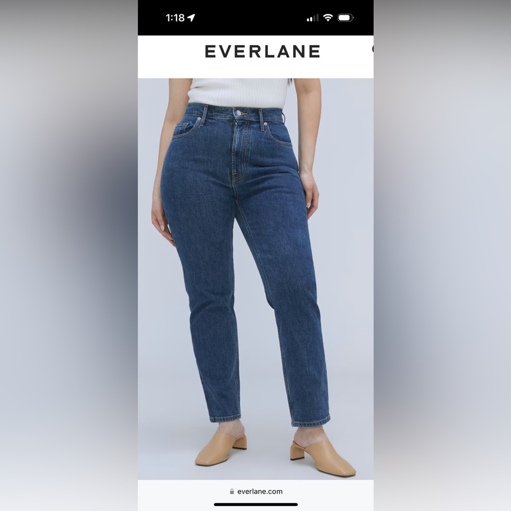Everlane The Original Curvy Cheeky Size 32